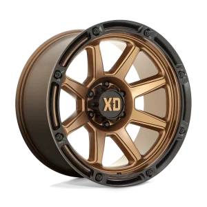 XD Series – XD863 – Bronze – 20″x10″ -18mm – All weather Wheels – XD86321050618N